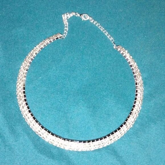 Rhinestone choker‎ New - Picture 1 of 2